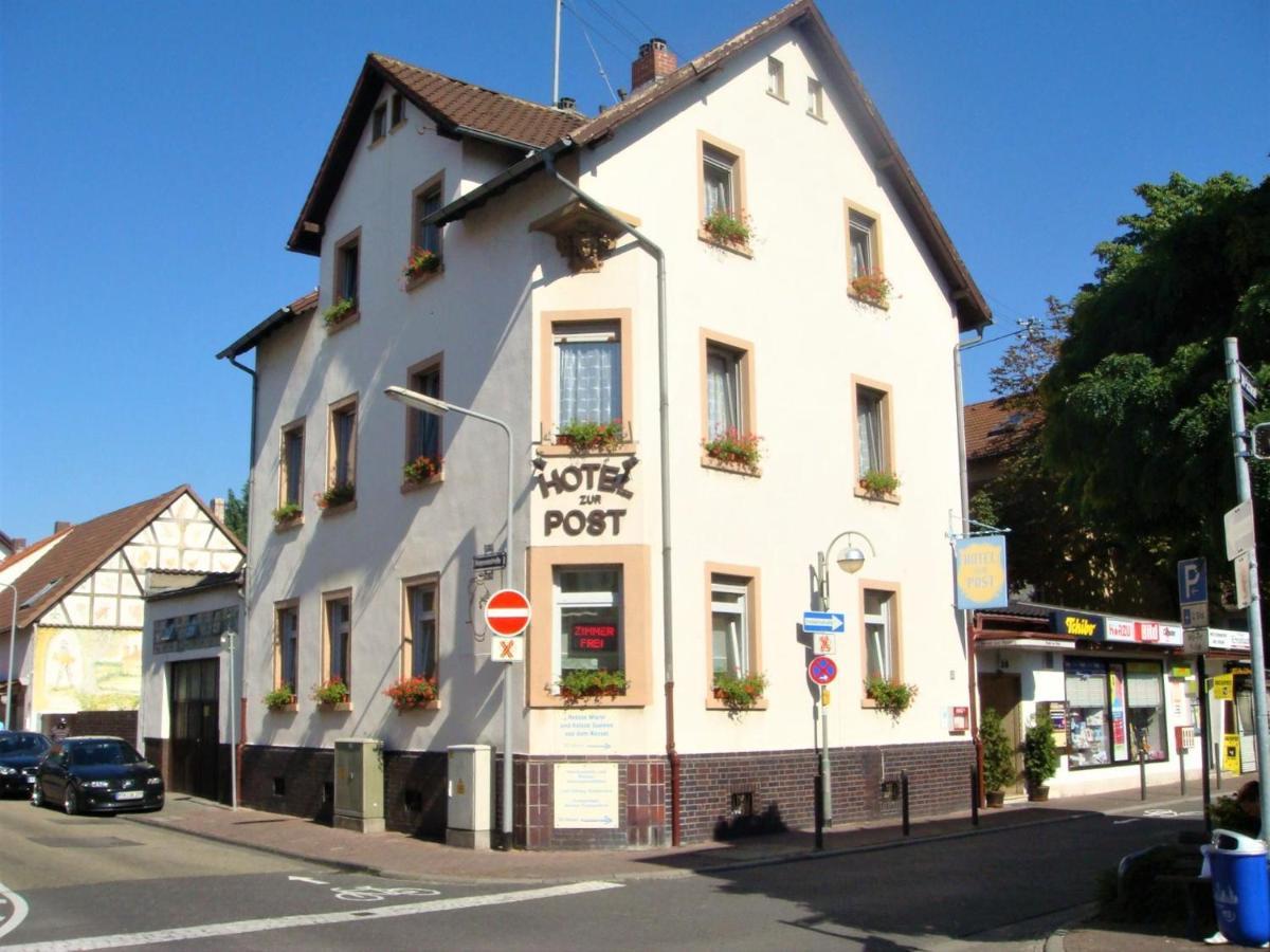 Hotel Zur Post Schwanheim Frankfurt am Main Exterior foto